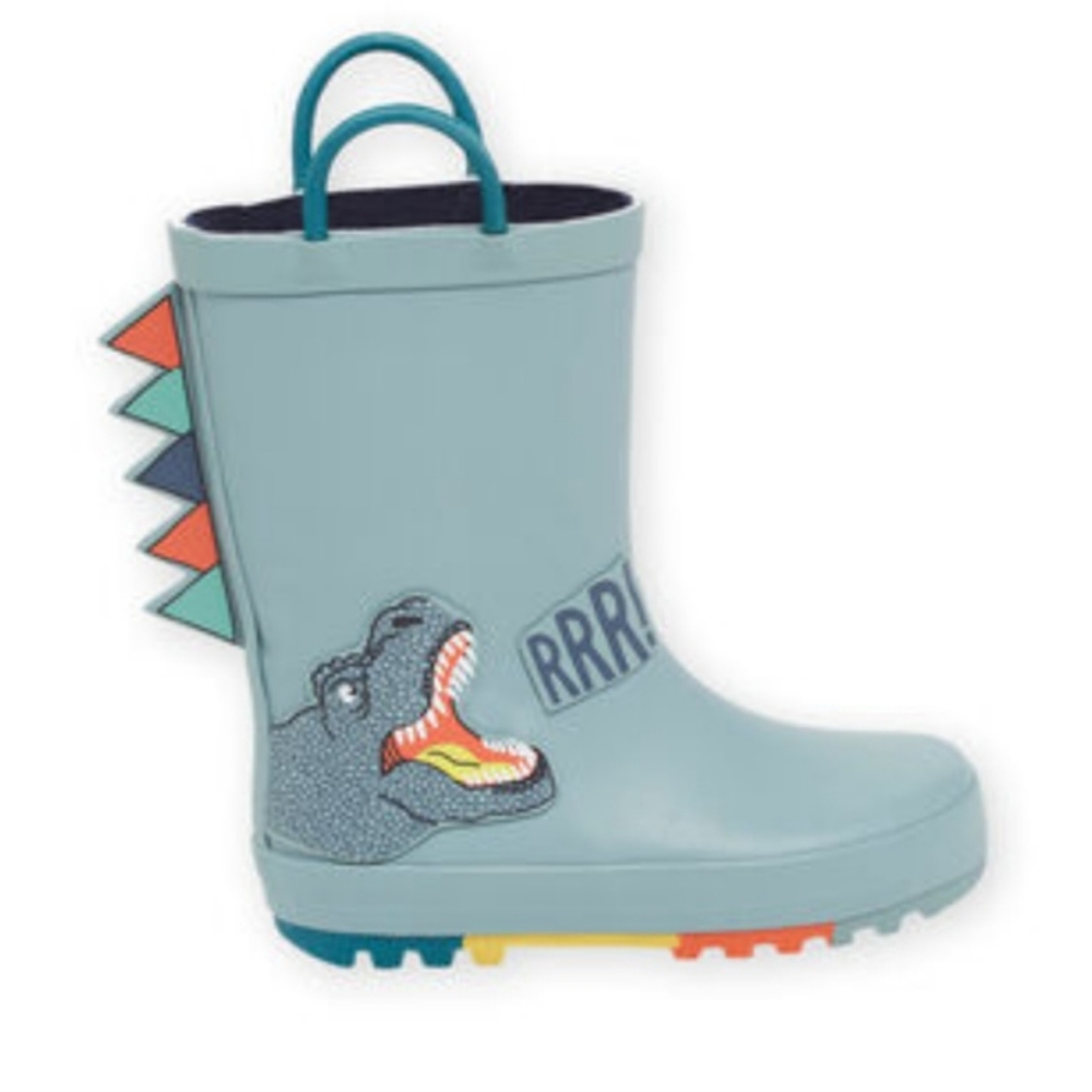 Dpam Dinosaur Rain Boots, Size 32